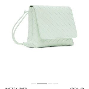 Bottega Veneta Intrecciato Crossbody in Glacier